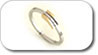 Two toned Gold Bangles
