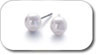 Mother of Pearl- Cultured Freshwater Pearl Earrings
