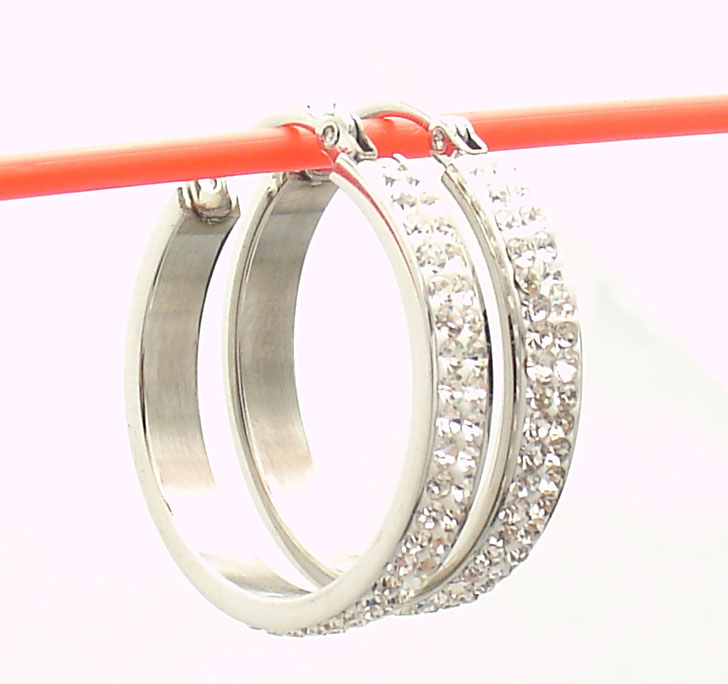 qvc steel by design earrings