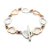 Tiffany Inspired Heart Link Bracelet