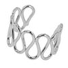 Modern Wave Wire Toe Ring
