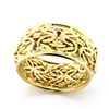 Mirrored Byzantine Band Ring