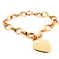 Tiffany Style Heart Tag Bracelet