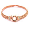 Diamond Accent Byzantine Anklet