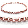 Rolo Link Anklet 14K Rose Gold SHIPS THE SAME DAY