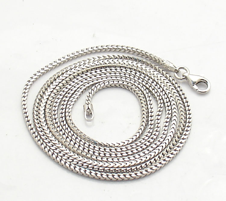 Fashion Jewelry 30" 2.4mm Mens AntiTarnish Franco Chain Necklace Solid