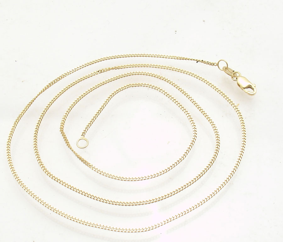 .925 Sterling Silver 1.00MM Open Curb Link Anklet Bracelet