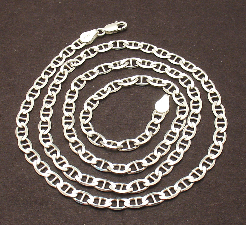 925 silver gucci link chain