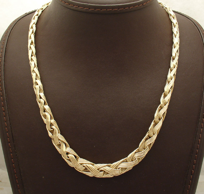 1mm All Shiny Round Wheat Chain Necklace Real Solid 14K Yellow Gold 16/" thru 24/"