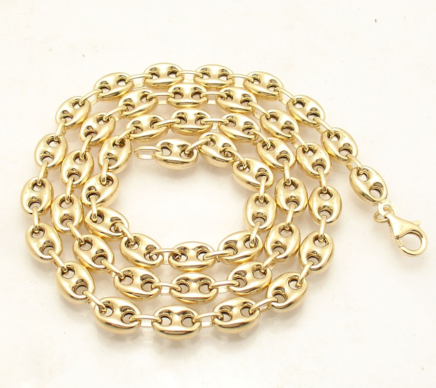 real gold gucci link chain
