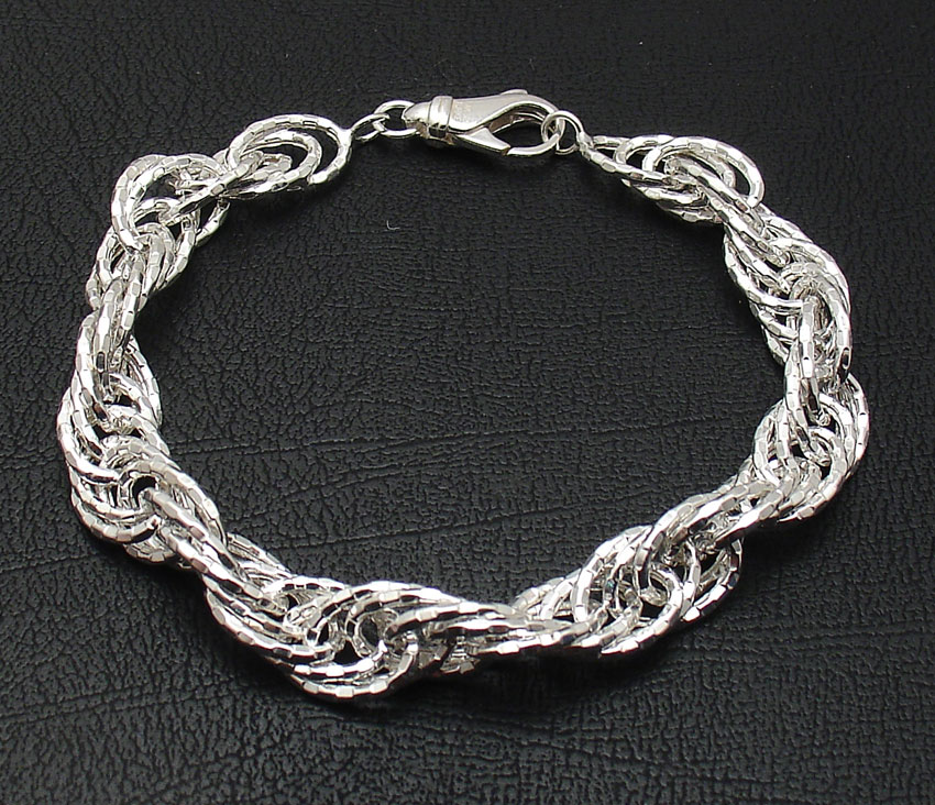 アクセサリー HIDAKA Cut Oval Bracelet(SILVER) BEAMS（ビームス）HIDAKA / CUT OVAL BRACELET（アクセサリー