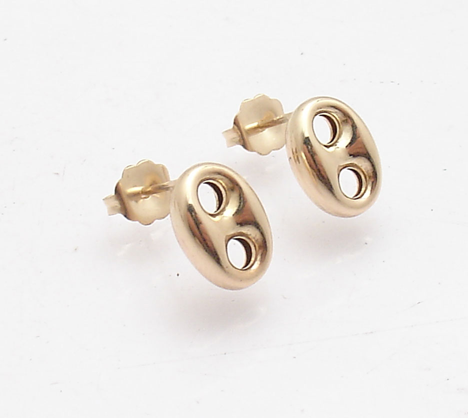 gucci puff earrings