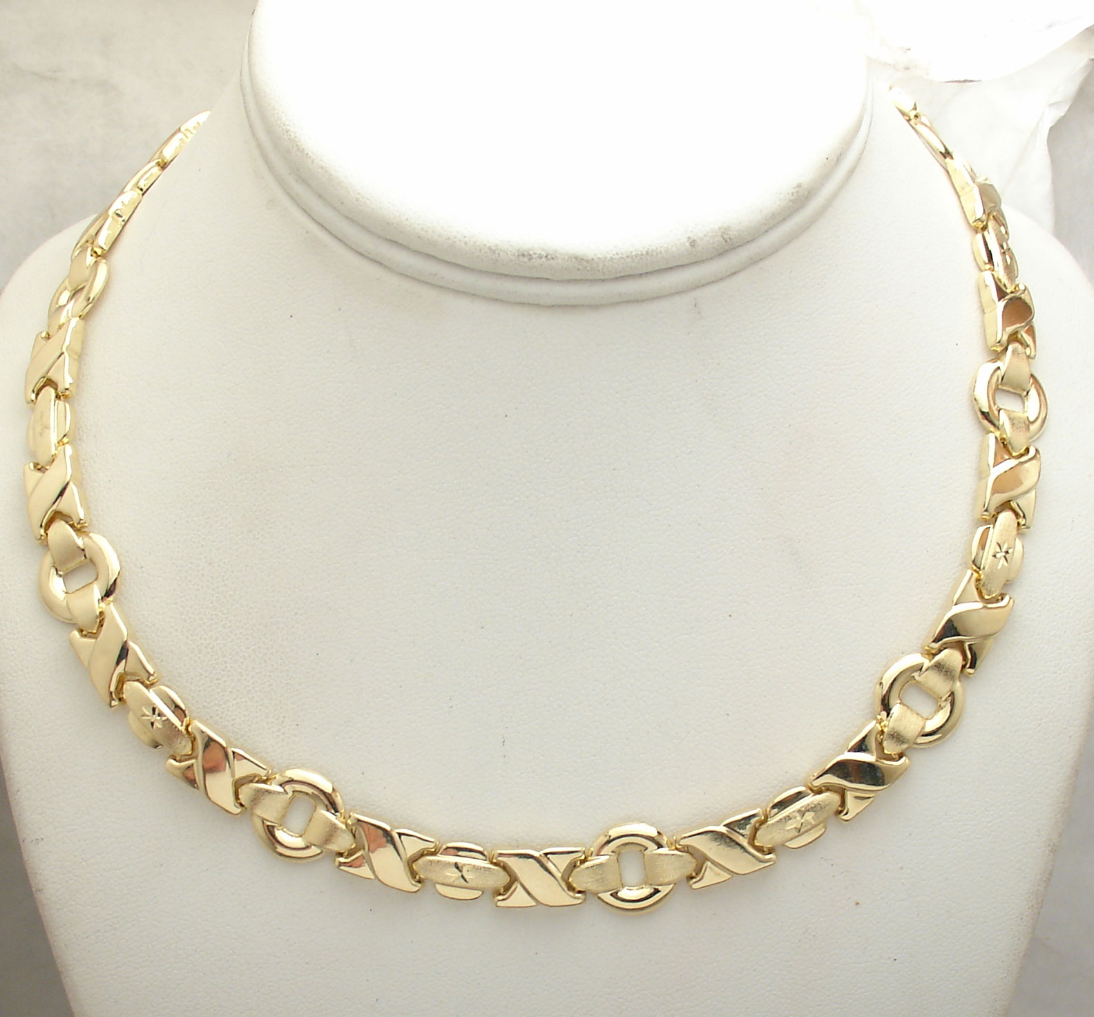Bling Jewelry Minimalista Hugs And Kisses XO Station Collana Con